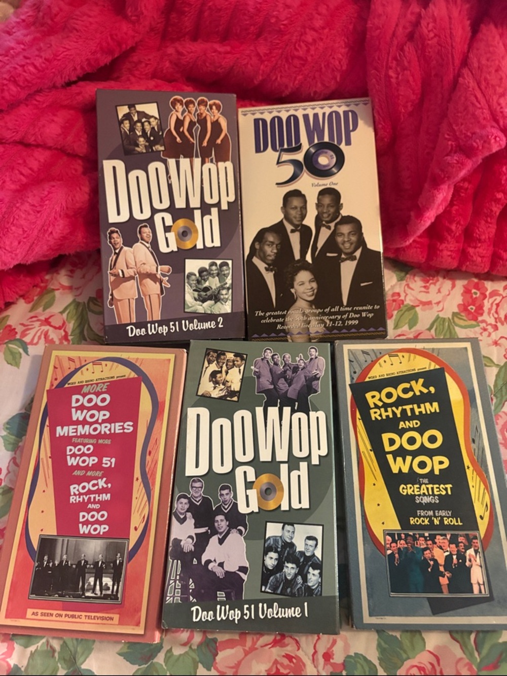 Doo Wop Gold VHS Collection - Multicolor Covers